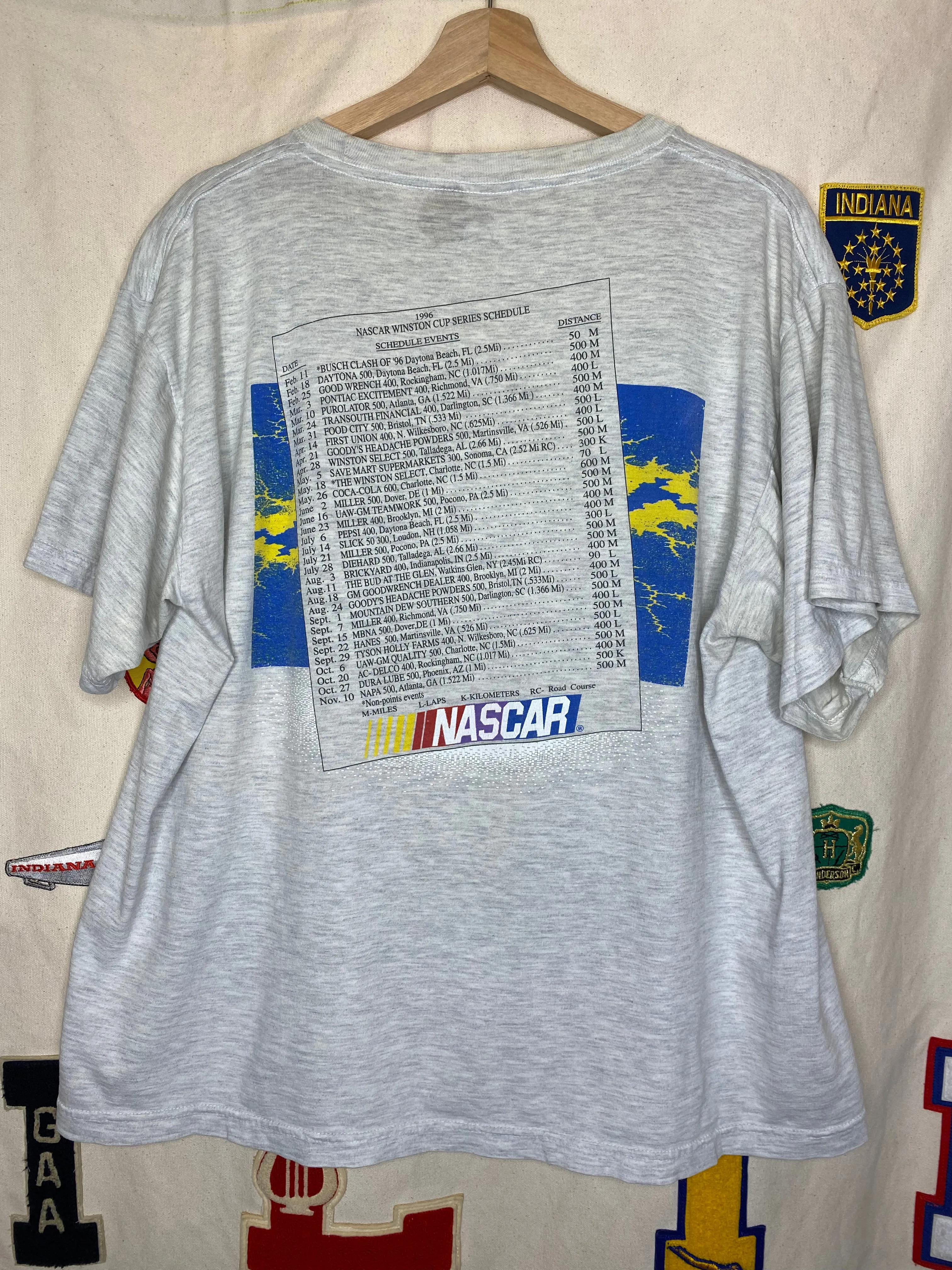 1996 Nascar Racing USA T-Shirt: XL
