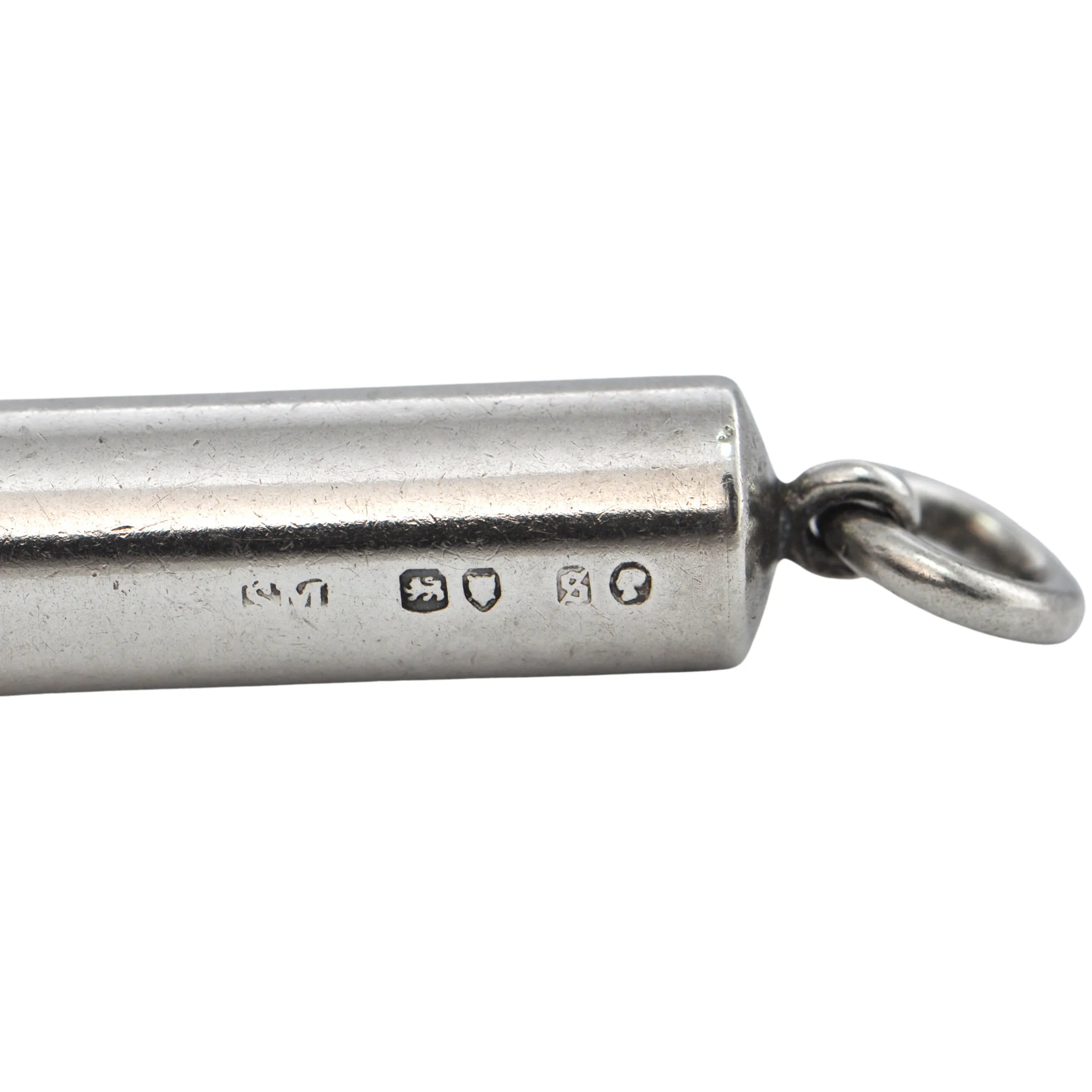 Antique English (London) Sampson Mordan & Co. Sterling Silver Mechanical Pencil Dated 1873