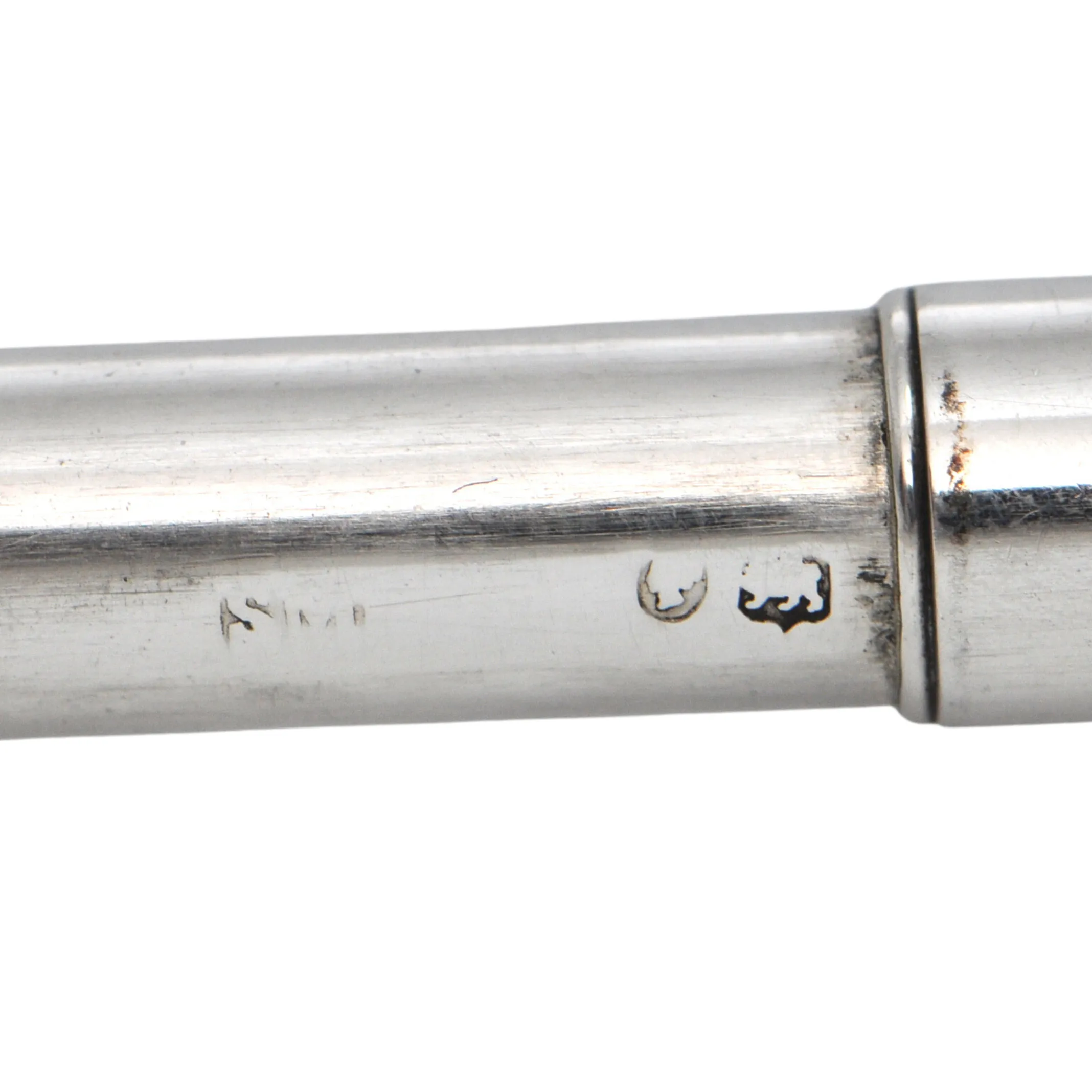 Antique English (London) Sampson Mordan & Co. Sterling Silver Mechanical Pencil Dated 1873