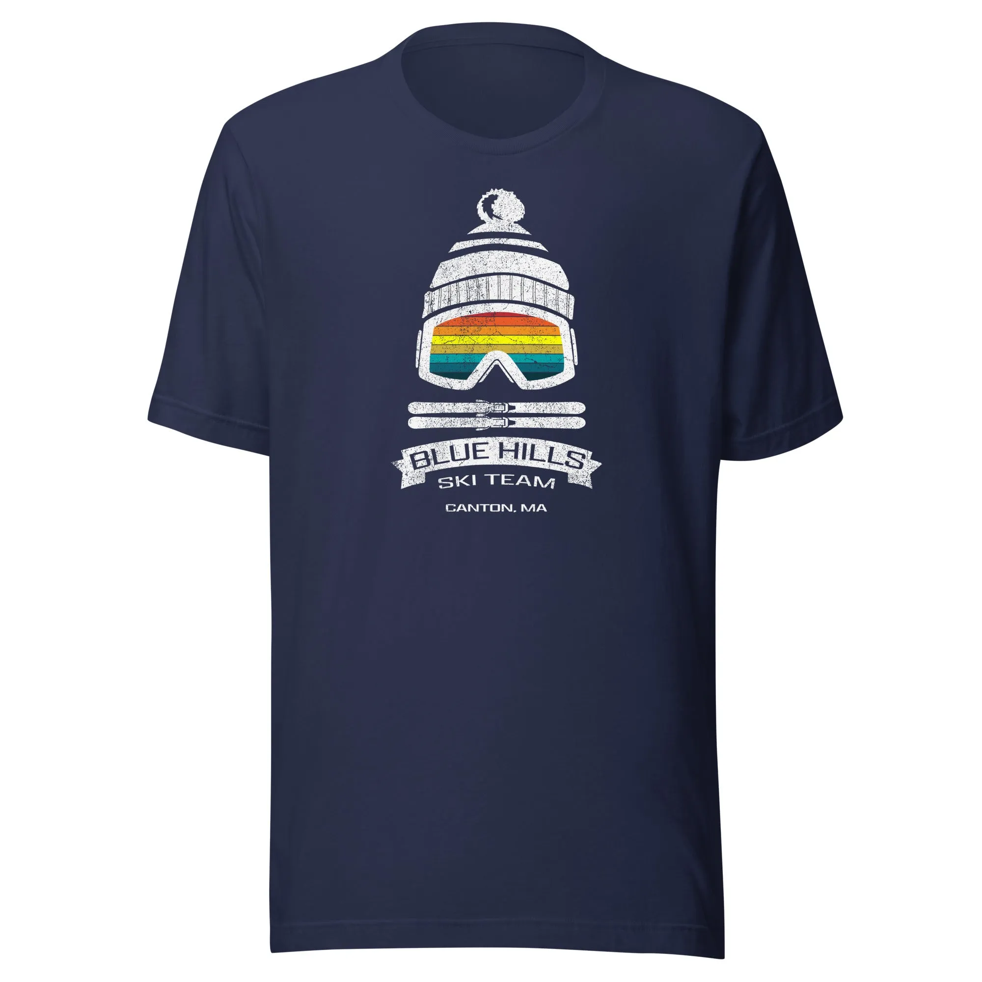 Blue Hills Ski Team T-Shirt - Canton, MA | Men's & Women's Winter Tee