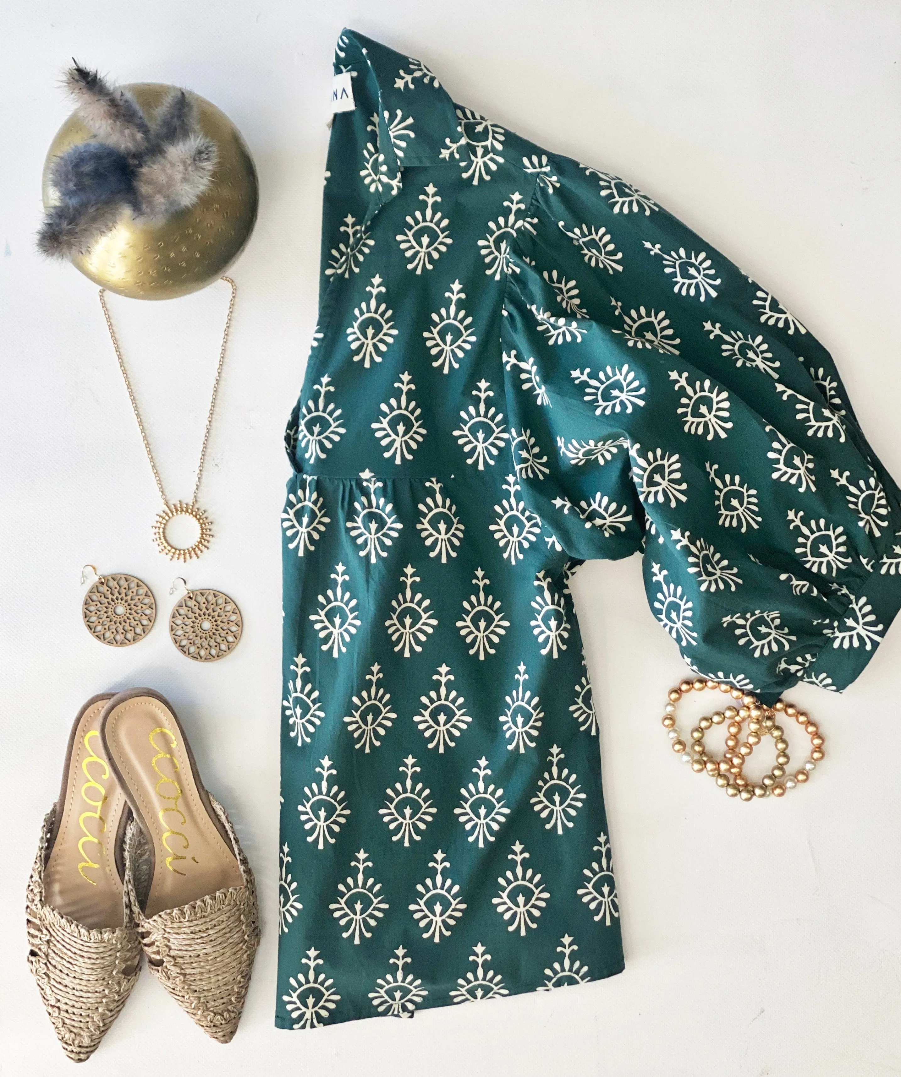 Bungalow Icon Top - Greenlee Print