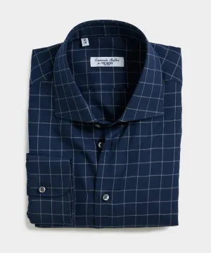 Camiceria E. Maffeis Windowpane Dress Shirt