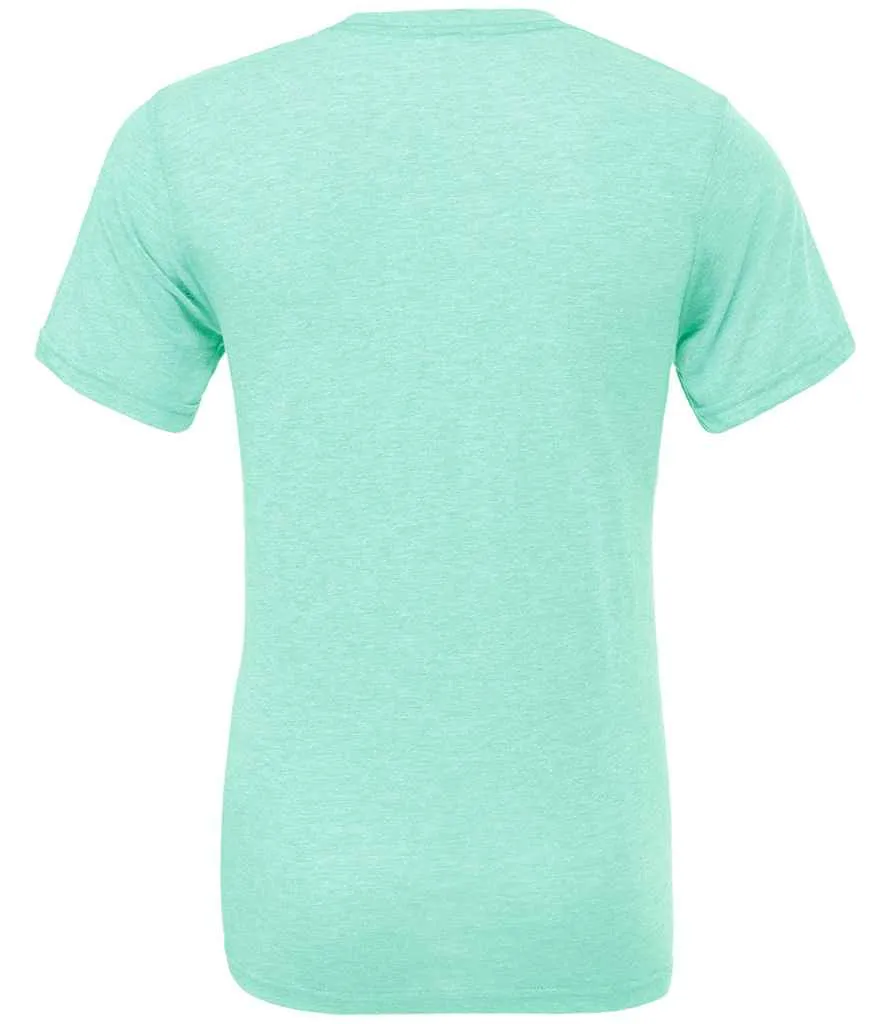 Canvas Unisex Tri-Blend T-Shirt - Blue, Purple