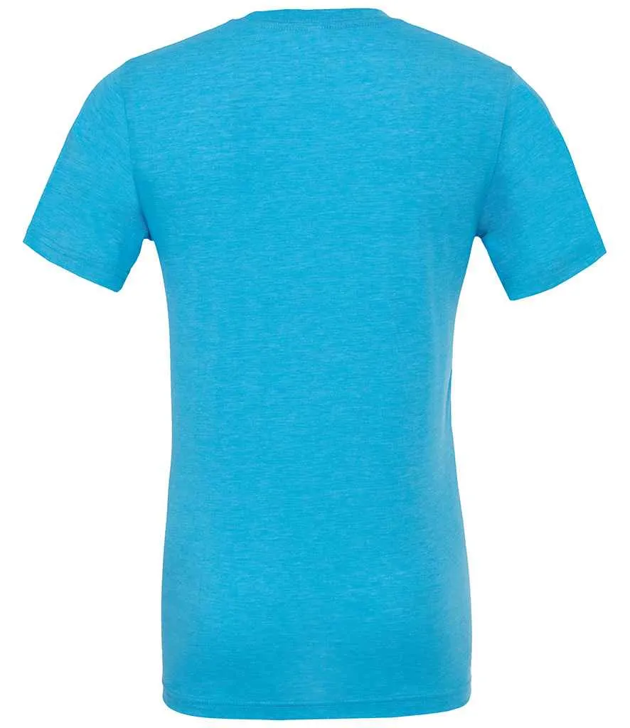Canvas Unisex Tri-Blend T-Shirt - Blue, Purple