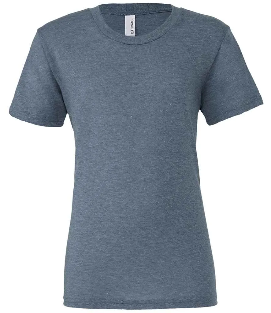 Canvas Unisex Tri-Blend T-Shirt - Blue, Purple