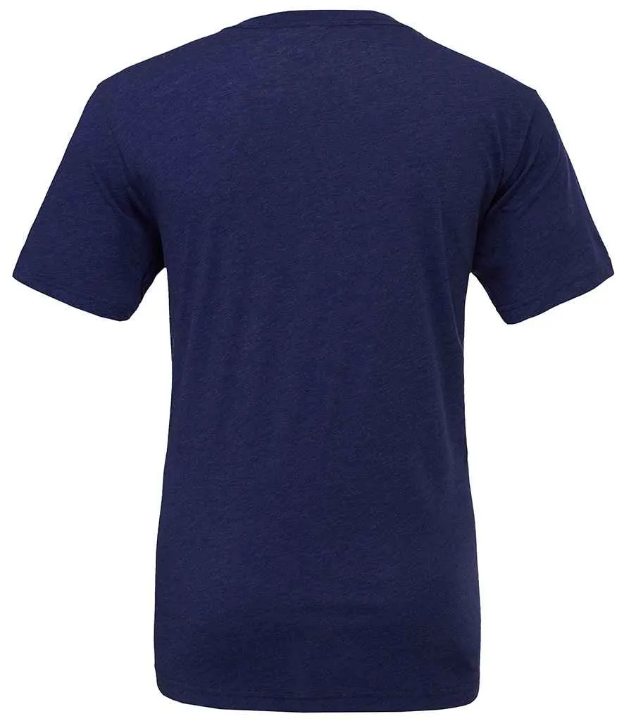 Canvas Unisex Tri-Blend T-Shirt - Blue, Purple