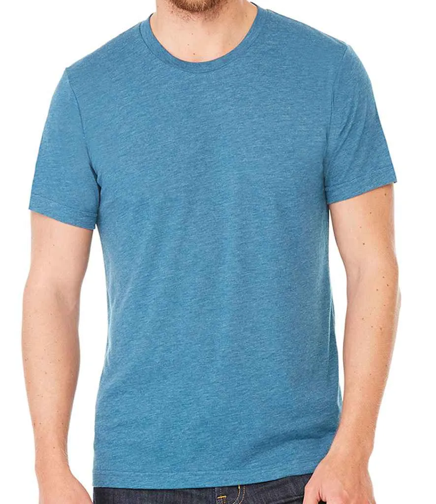 Canvas Unisex Tri-Blend T-Shirt - Blue, Purple