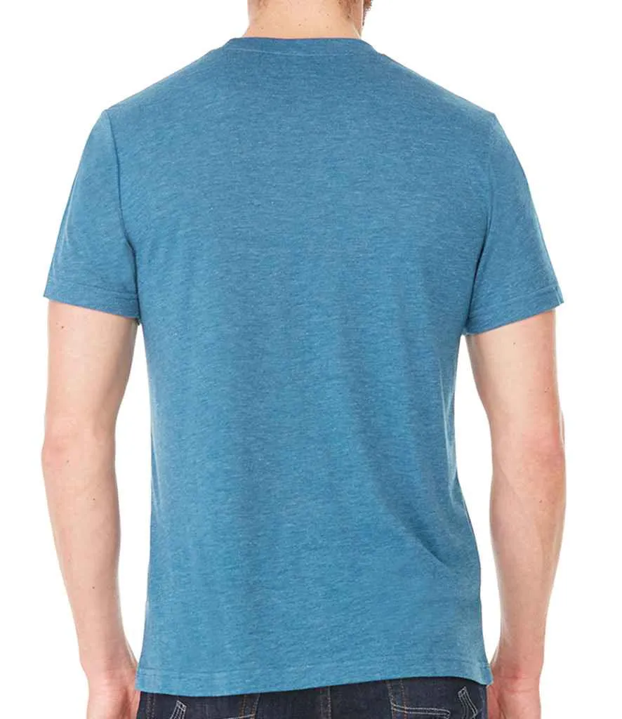 Canvas Unisex Tri-Blend T-Shirt - Blue, Purple