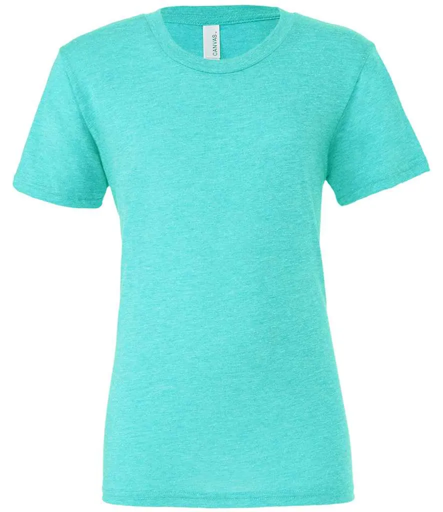 Canvas Unisex Tri-Blend T-Shirt - Blue, Purple