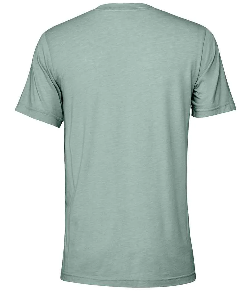 Canvas Unisex Tri-Blend T-Shirt - Blue, Purple