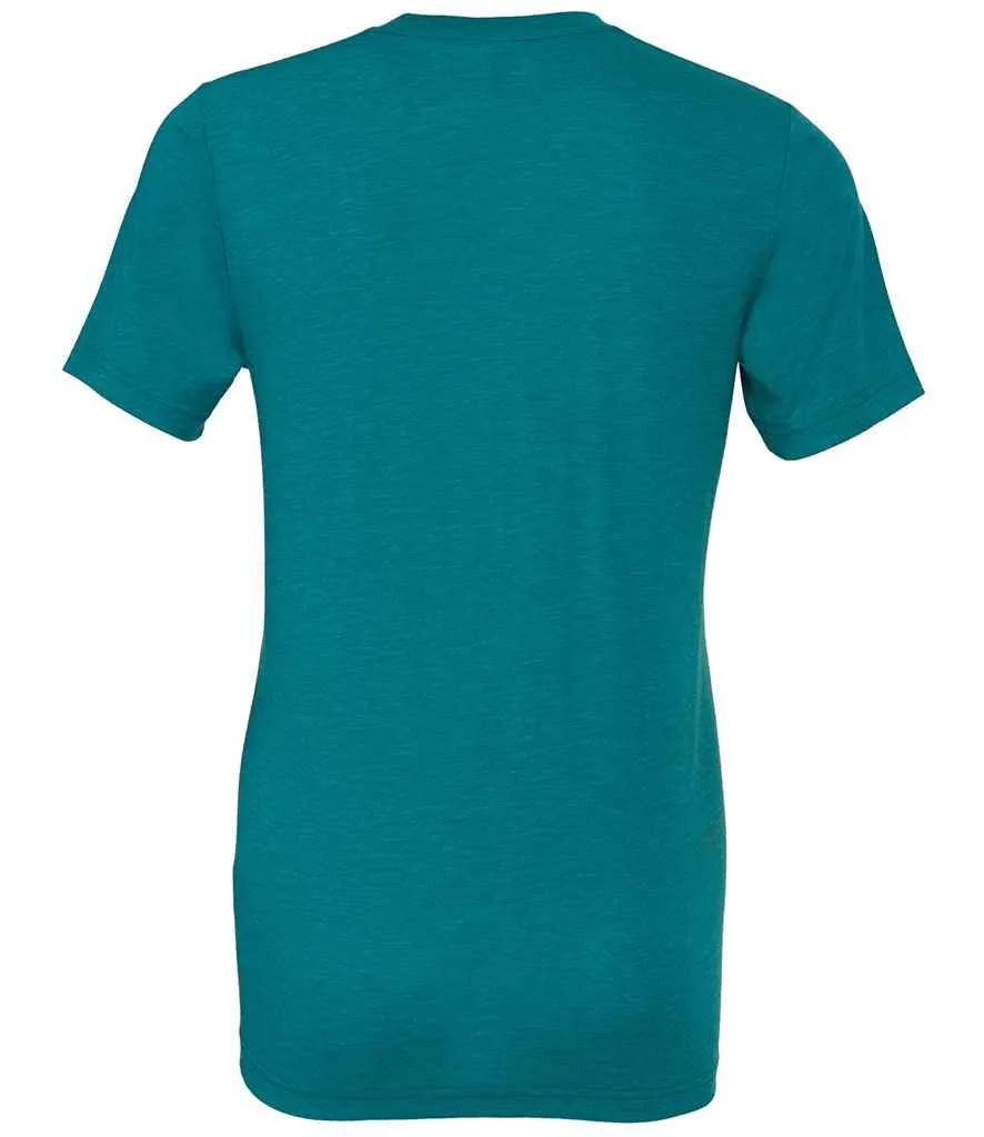 Canvas Unisex Tri-Blend T-Shirt - Blue, Purple