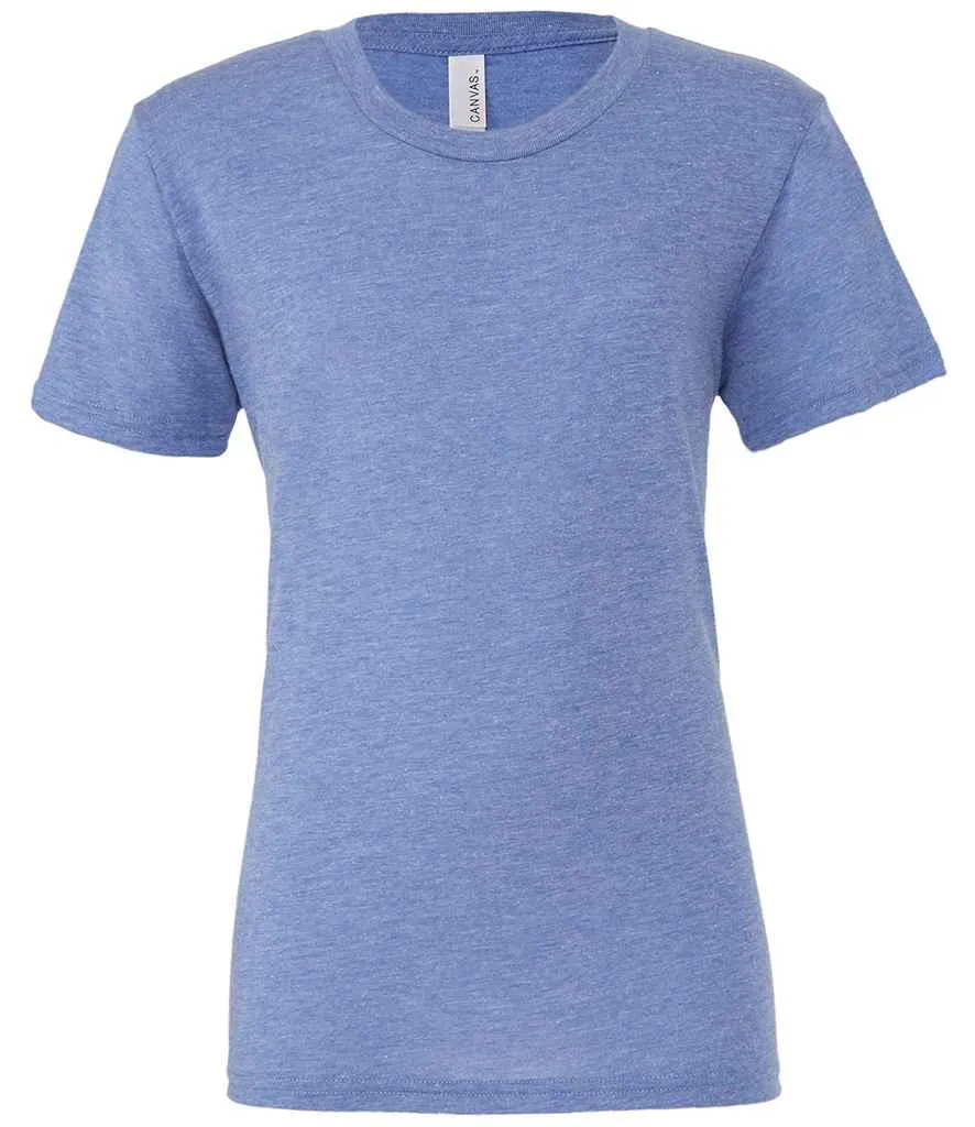 Canvas Unisex Tri-Blend T-Shirt - Blue, Purple