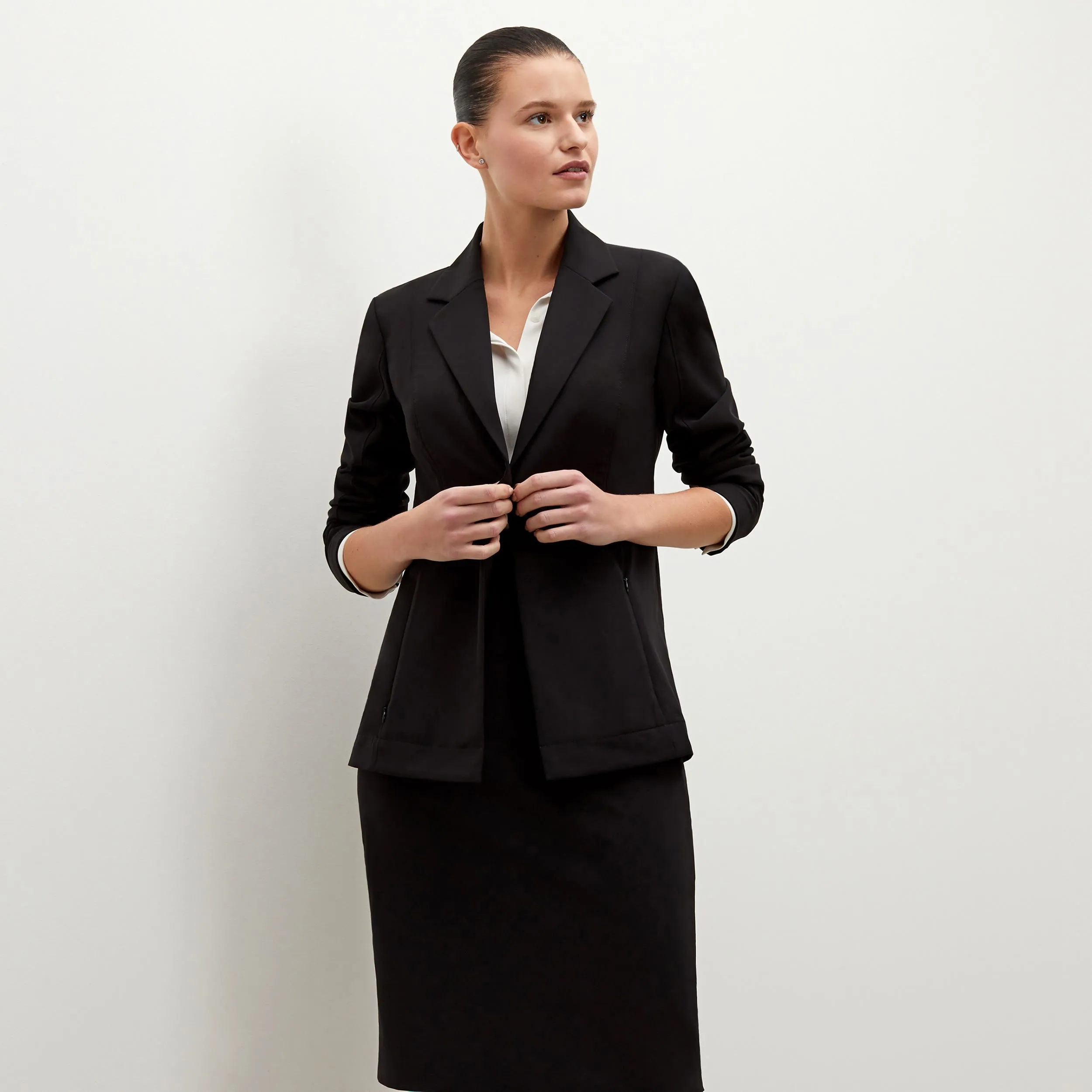 Cobble Hill Skirt - OrigamiTech :: Black