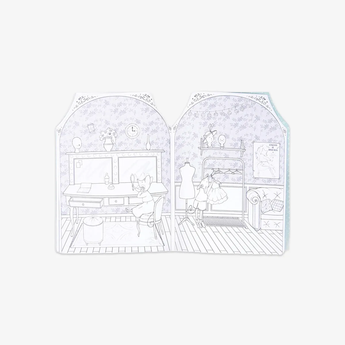 COLOURING & STICKER BOOK // THE LITTLE DANCE SCHOOL
