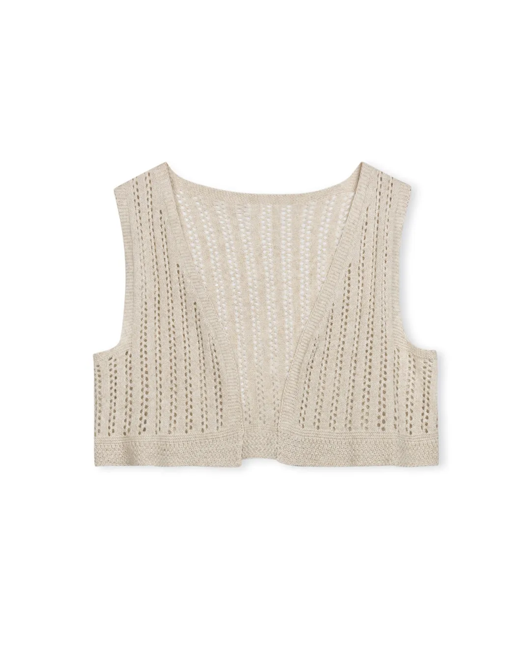 Crochet Crop Vest