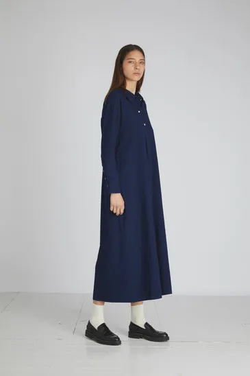 DAMALIS DRESS BLACK IRIS