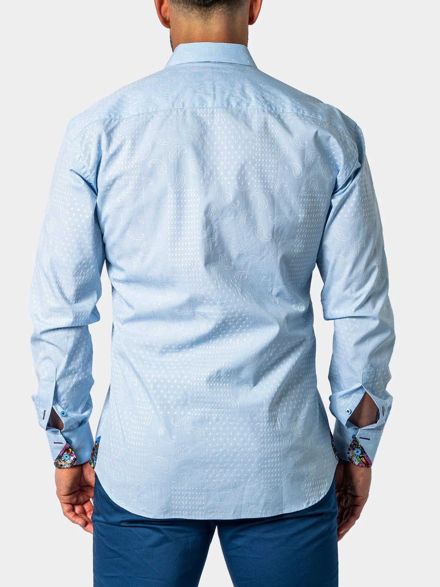Einstein Multipattern Blue