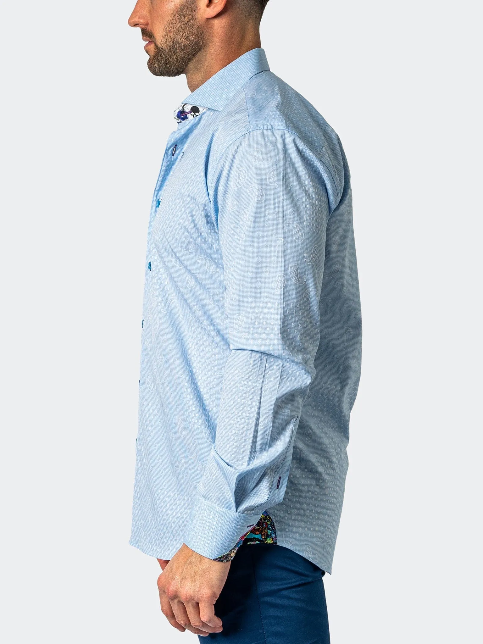 Einstein Multipattern Blue