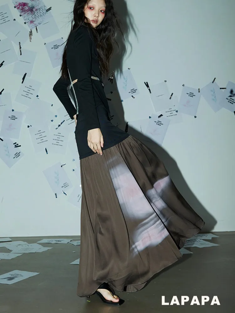 Elegant A-line skirt【s0000006323】