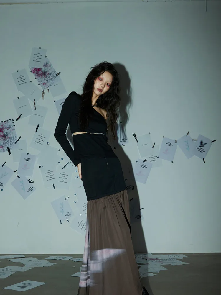 Elegant A-line skirt【s0000006323】