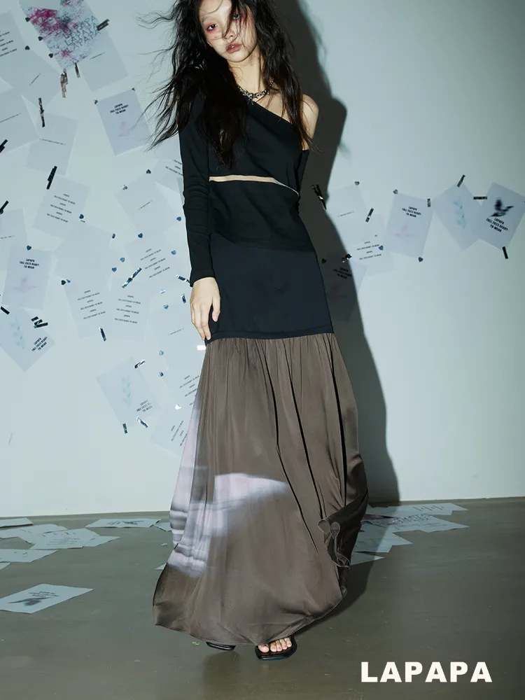 Elegant A-line skirt【s0000006323】