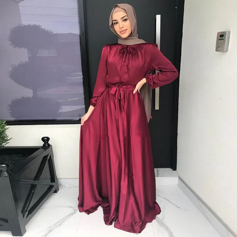 Elegant Golden Rose outfit for muslim Women