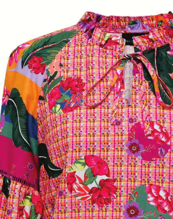 Emily Lovelock Multi Coloured  Top