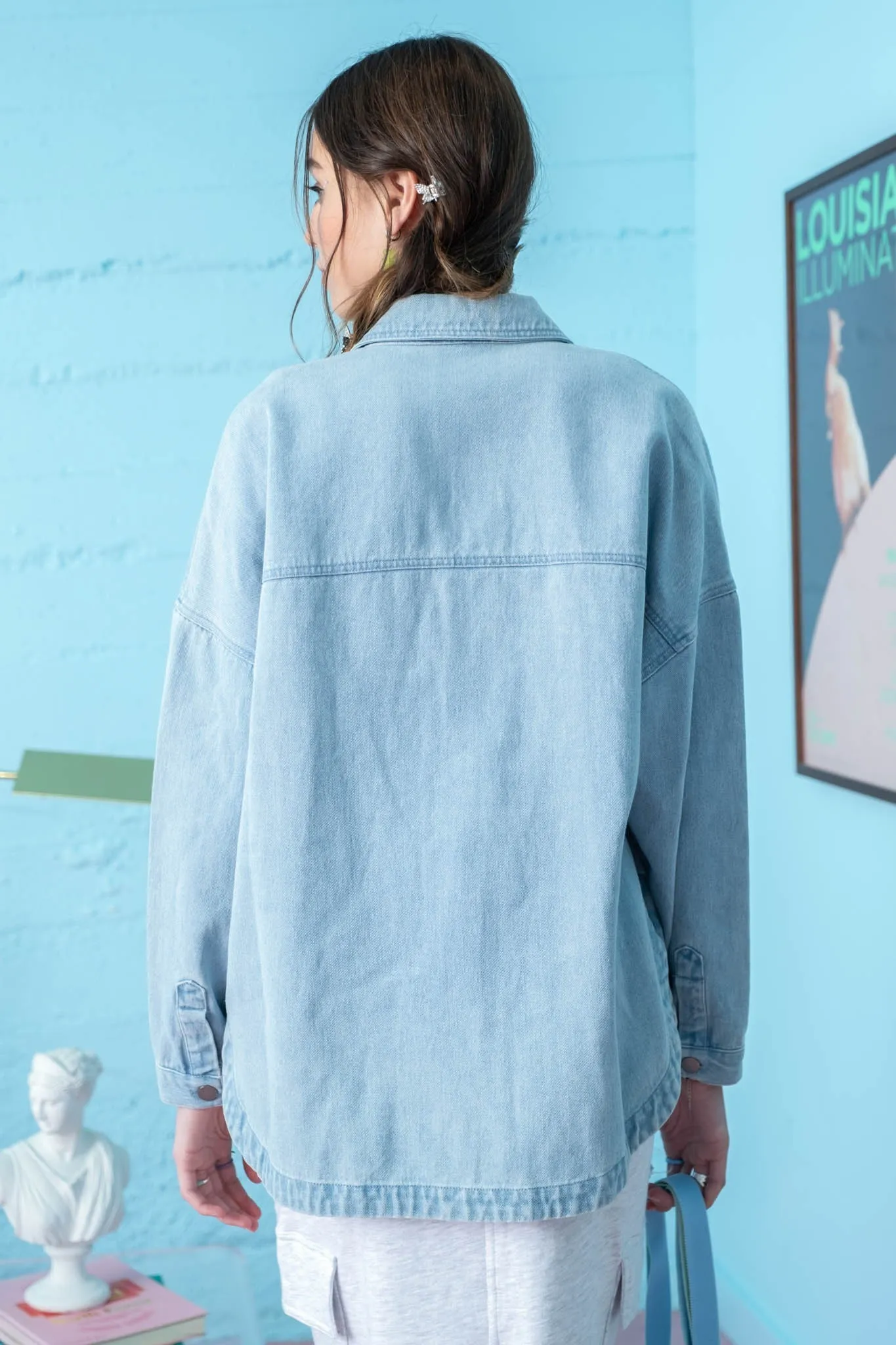 Emma Denim Shacket