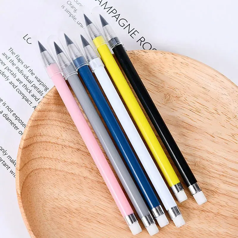 Eternal Pencil - Everlasting Infinity Pencil with Eraser for Writing, Sketch, Drawing