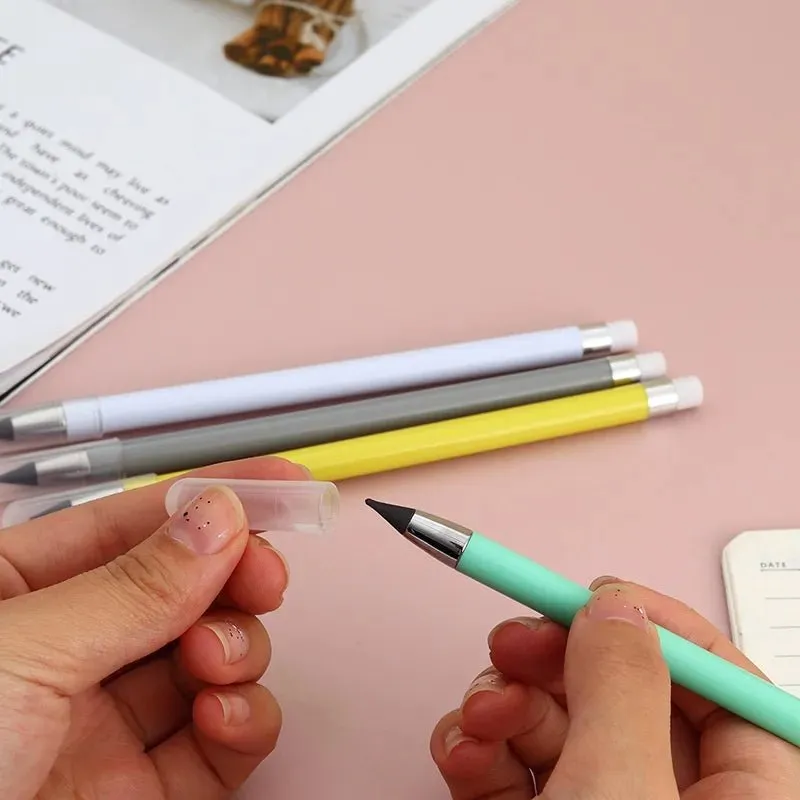 Eternal Pencil - Everlasting Infinity Pencil with Eraser for Writing, Sketch, Drawing