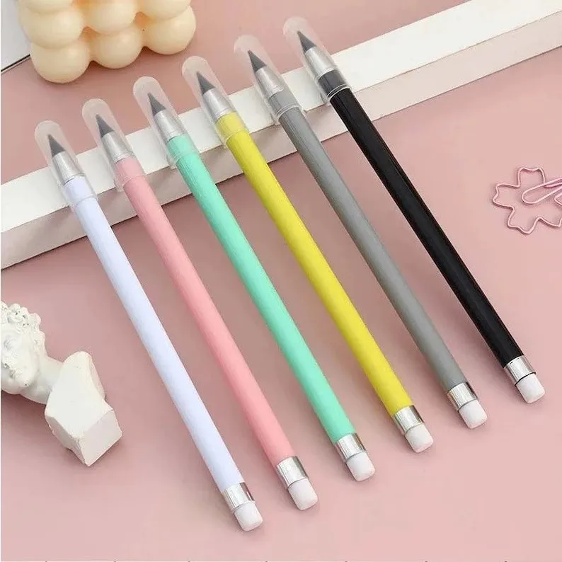 Eternal Pencil - Everlasting Infinity Pencil with Eraser for Writing, Sketch, Drawing