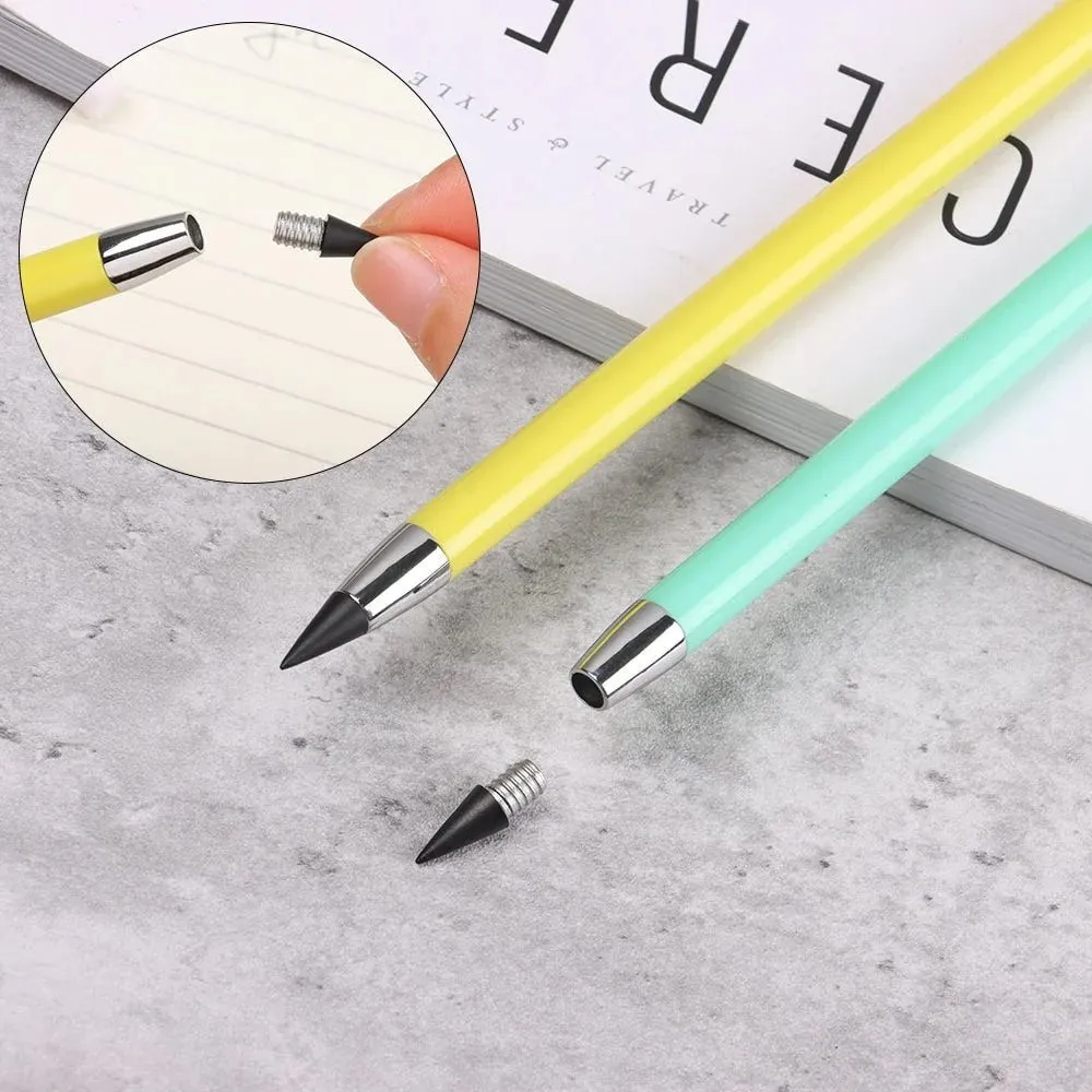 Eternal Pencil - Everlasting Infinity Pencil with Eraser for Writing, Sketch, Drawing