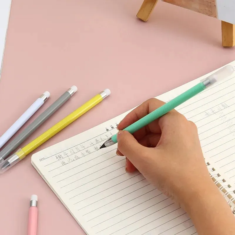 Eternal Pencil - Everlasting Infinity Pencil with Eraser for Writing, Sketch, Drawing