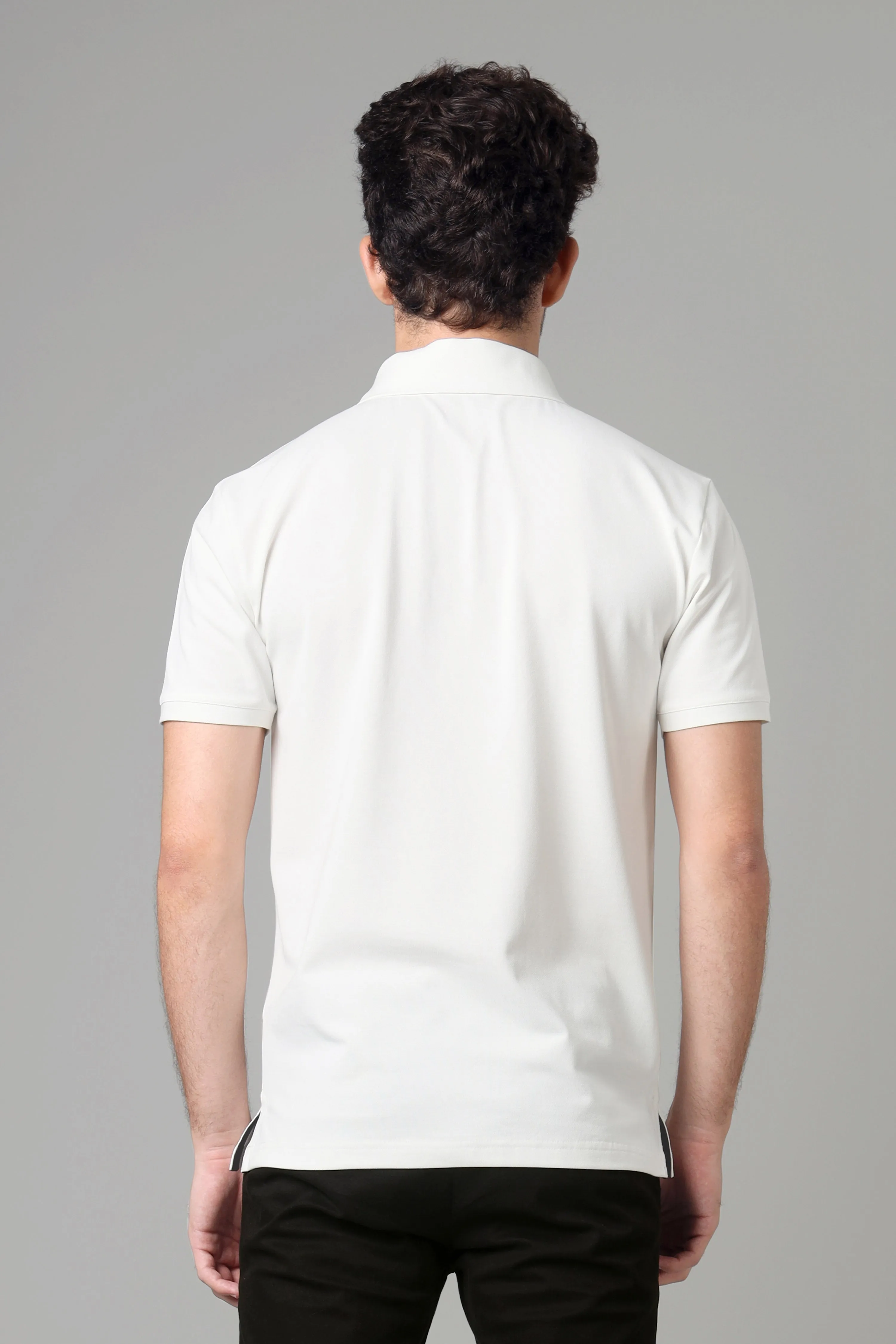 Exclusive White Polo T-Shirt For Men
