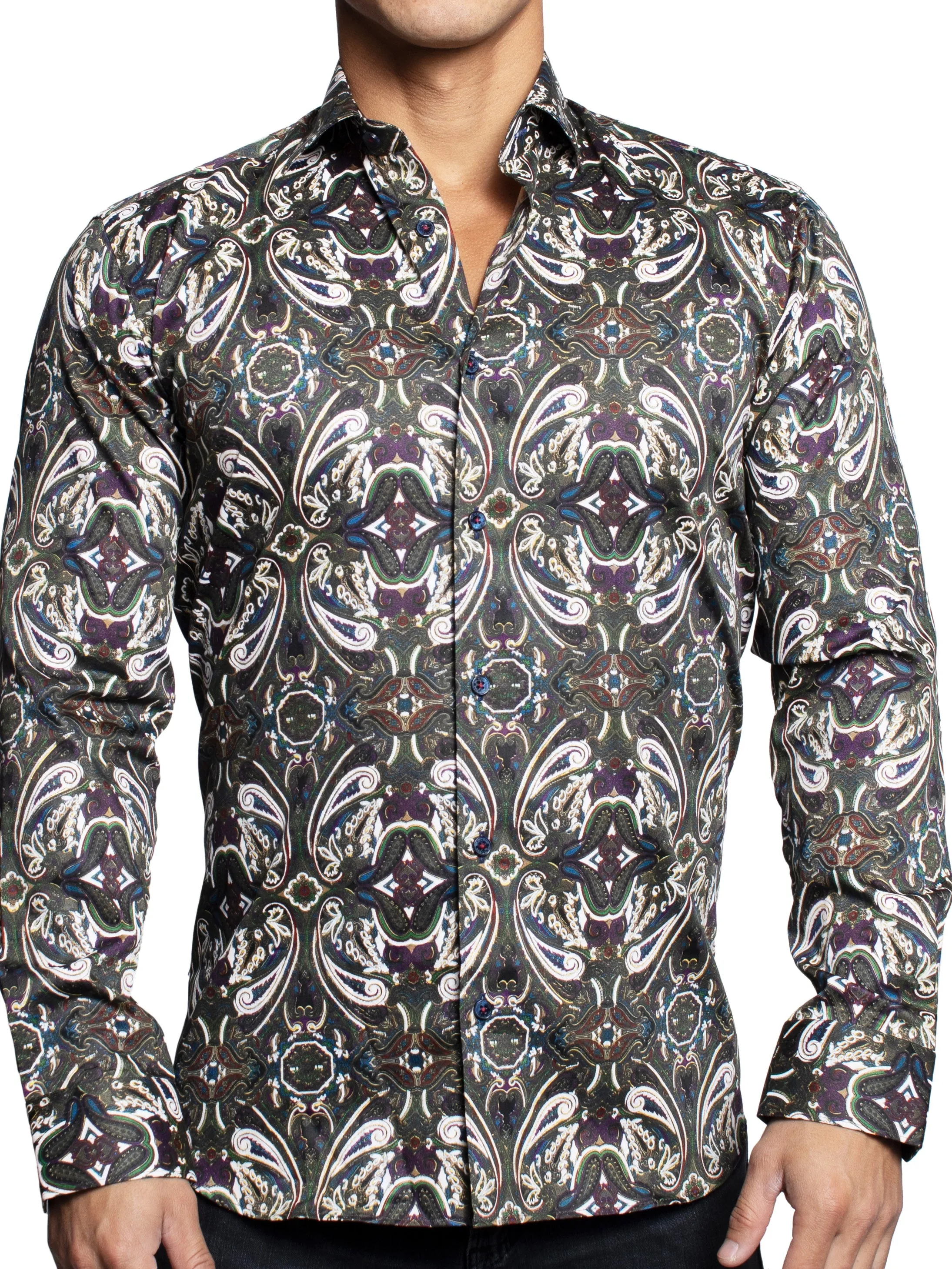 Fibonacci PaisleyNew Blue