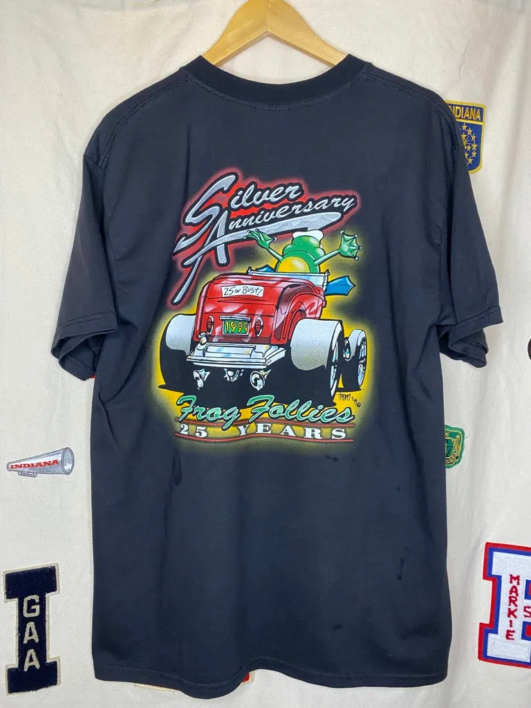 Frog Follies 25 Year Anniversary Double-Sided T-Shirt: XL