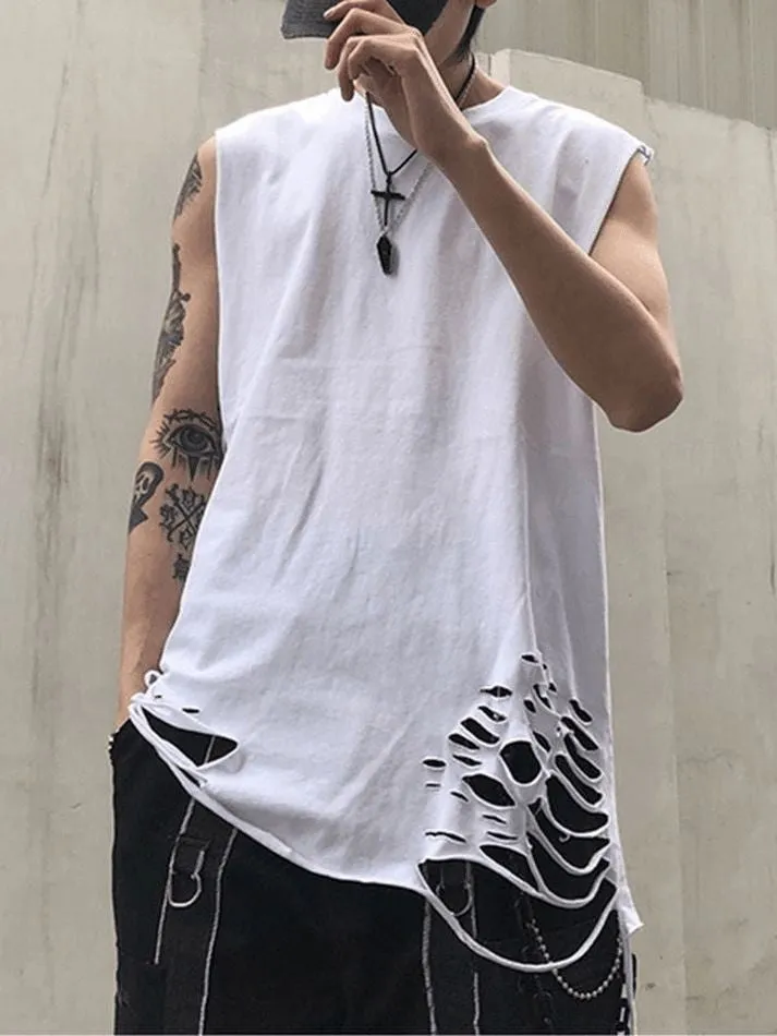 Funky Tone Sleeveless Sando For Mens