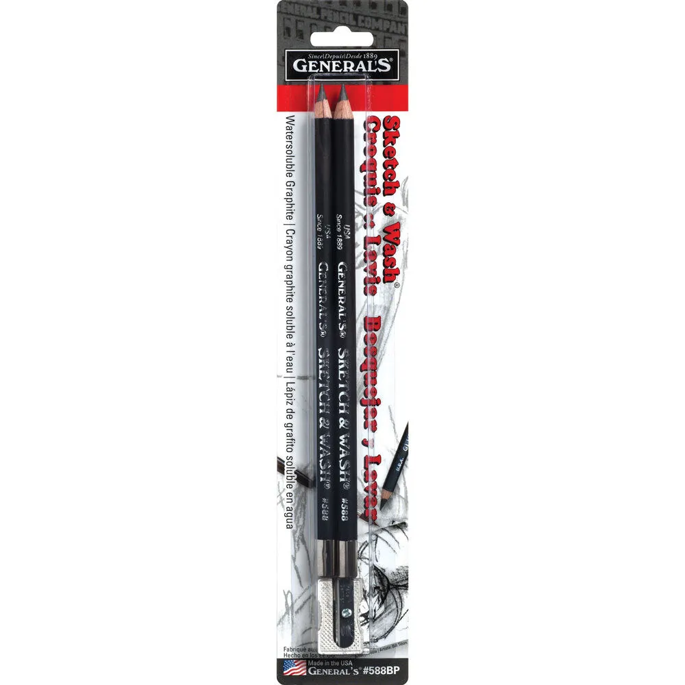 Generals Sketch & Wash Pencil Set #588BP