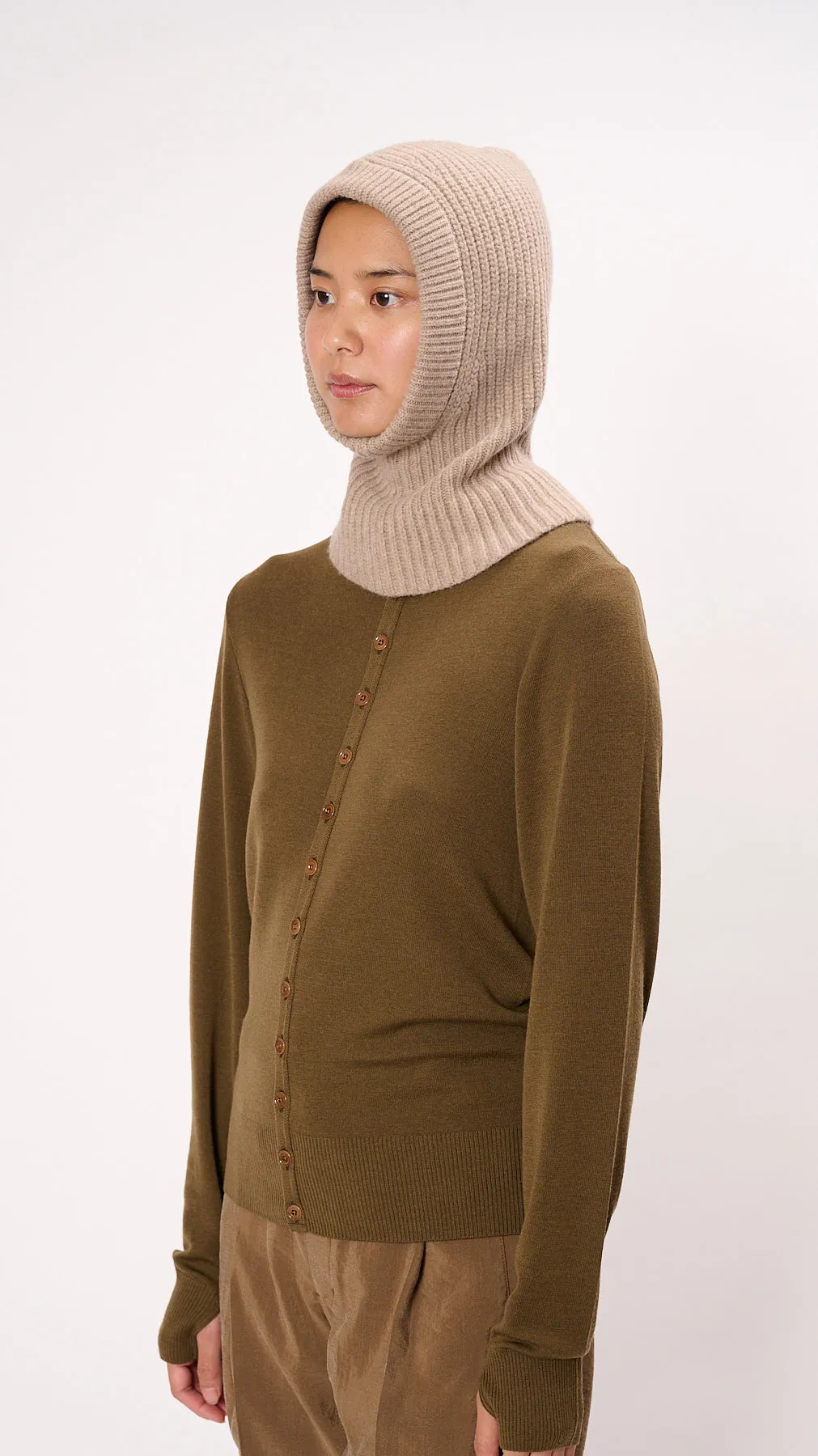 Hood in Latte Coffee
