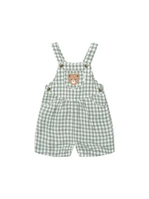 Huxbaby Huxbear Check Short Overall