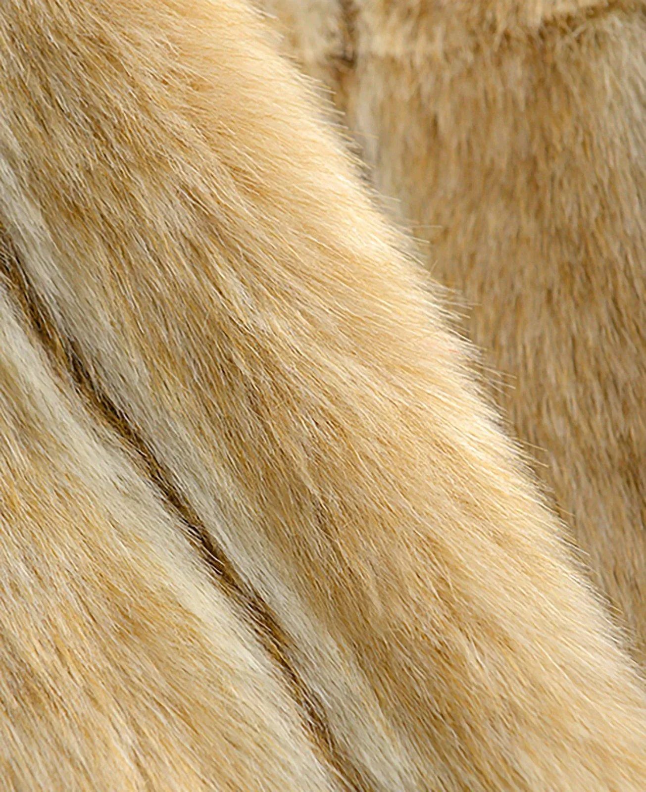 Jasmine Faux Fur Big Collar Short Coat