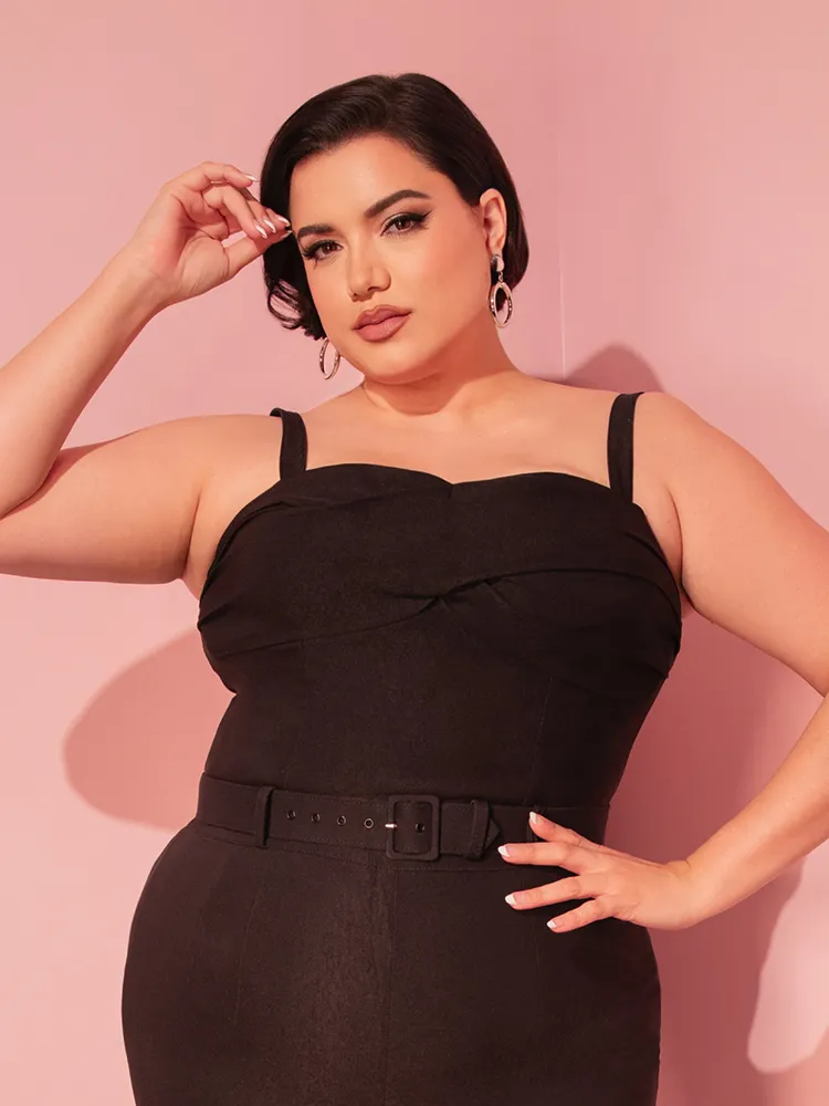 Jawbreaker Top in Black - Vixen by Micheline Pitt