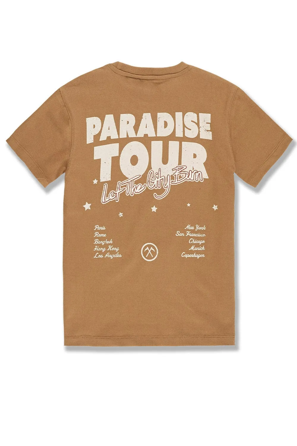 Kids Paradise Tour T-Shirt (Mocha)