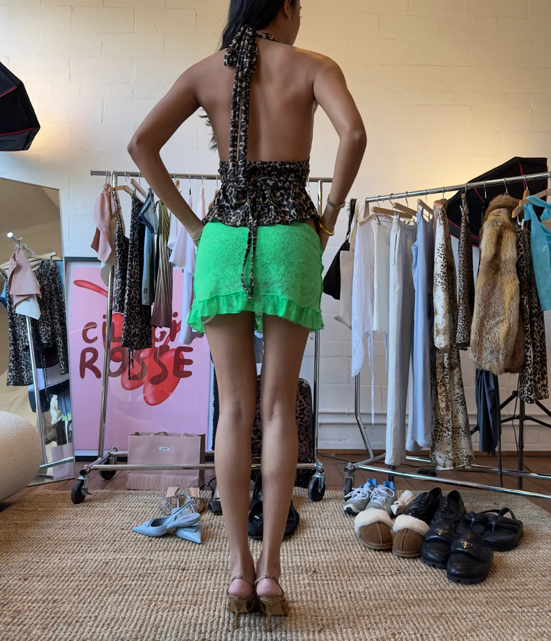 Leopard Halter