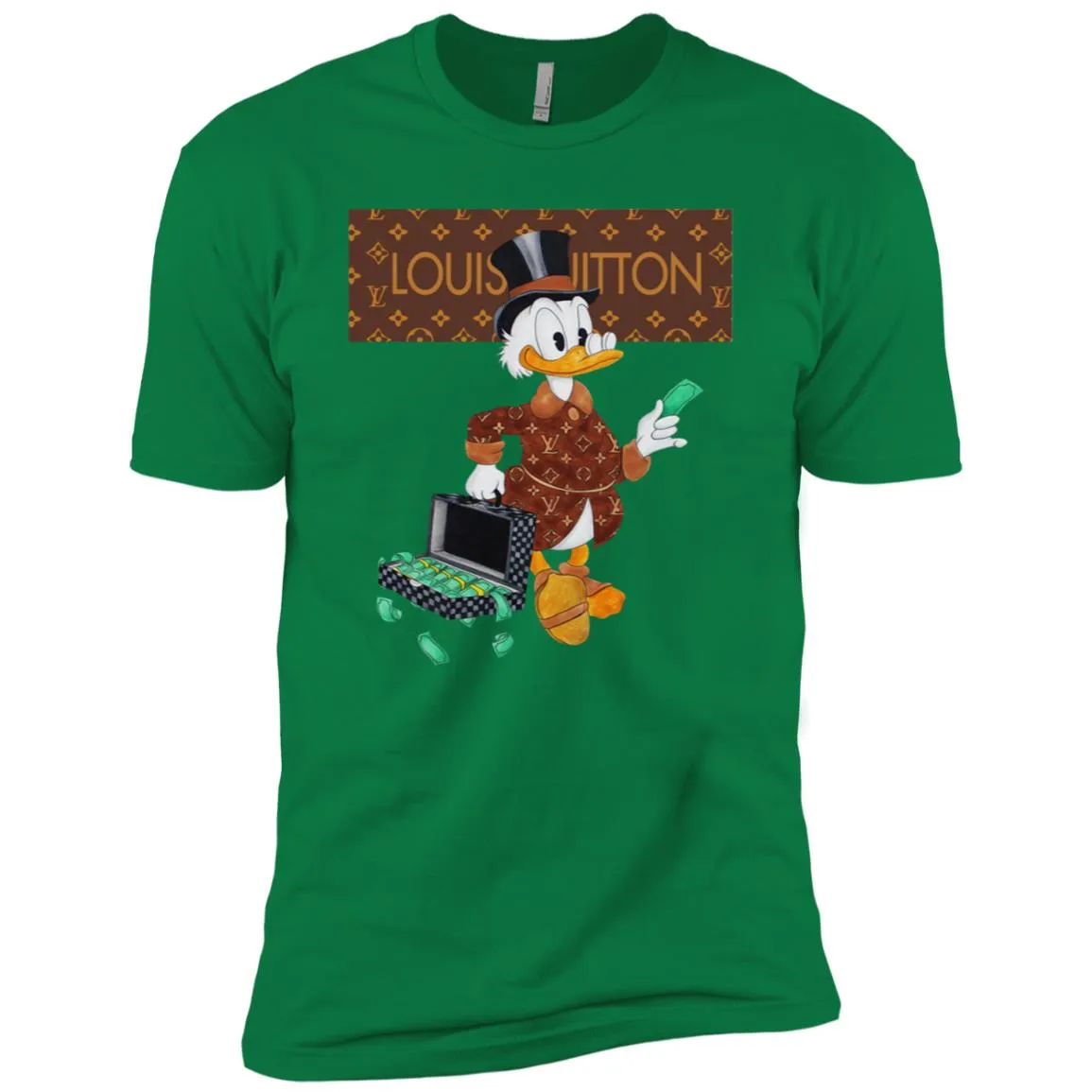Louis Vuitton Donald Duck T-shirt Men Short Sleeve T-Shirt
