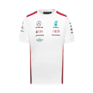 Mercedes Team Mens Driver Tee, White, 2023