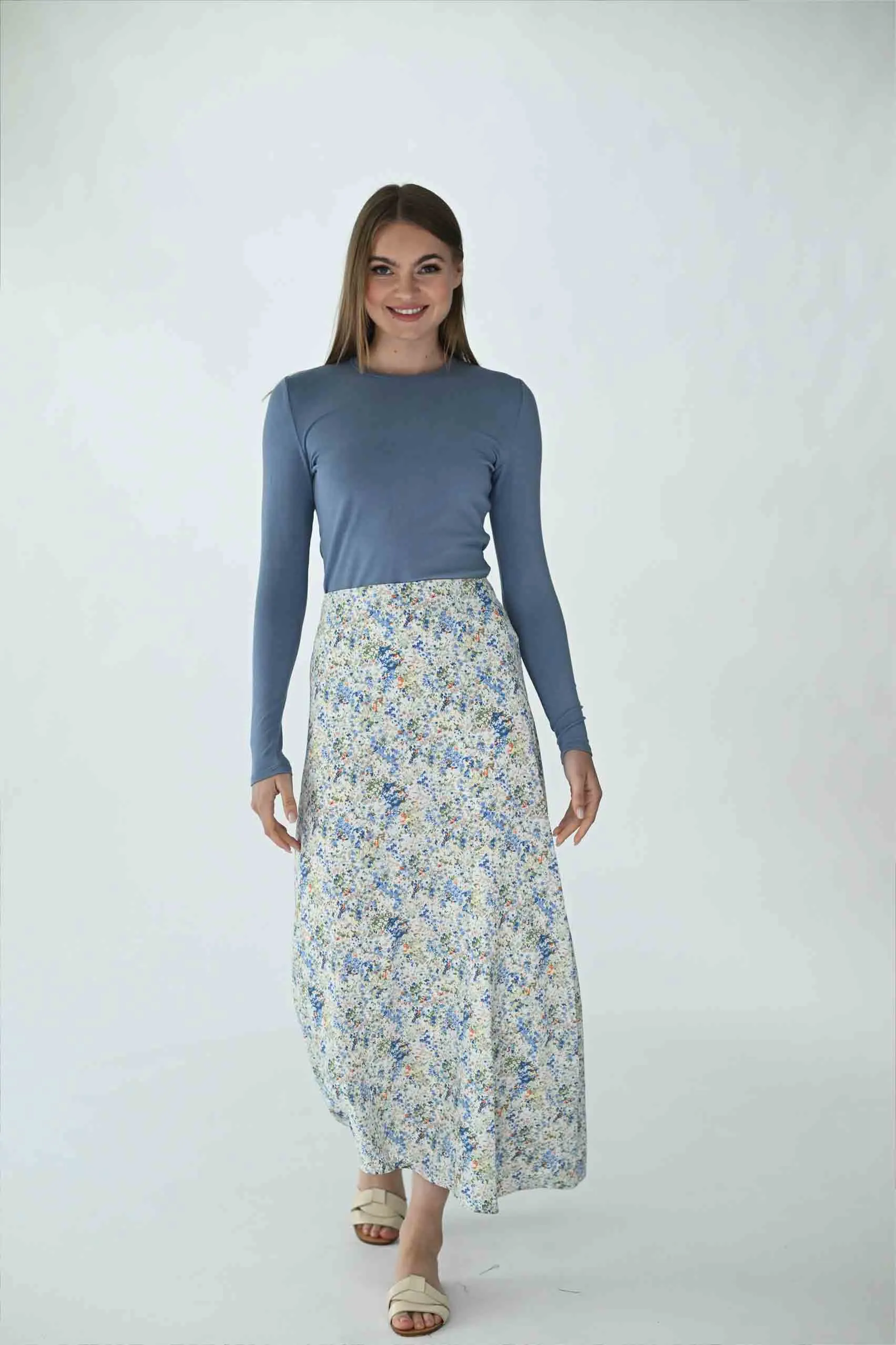 Monn Dusty Blue Tee M397D