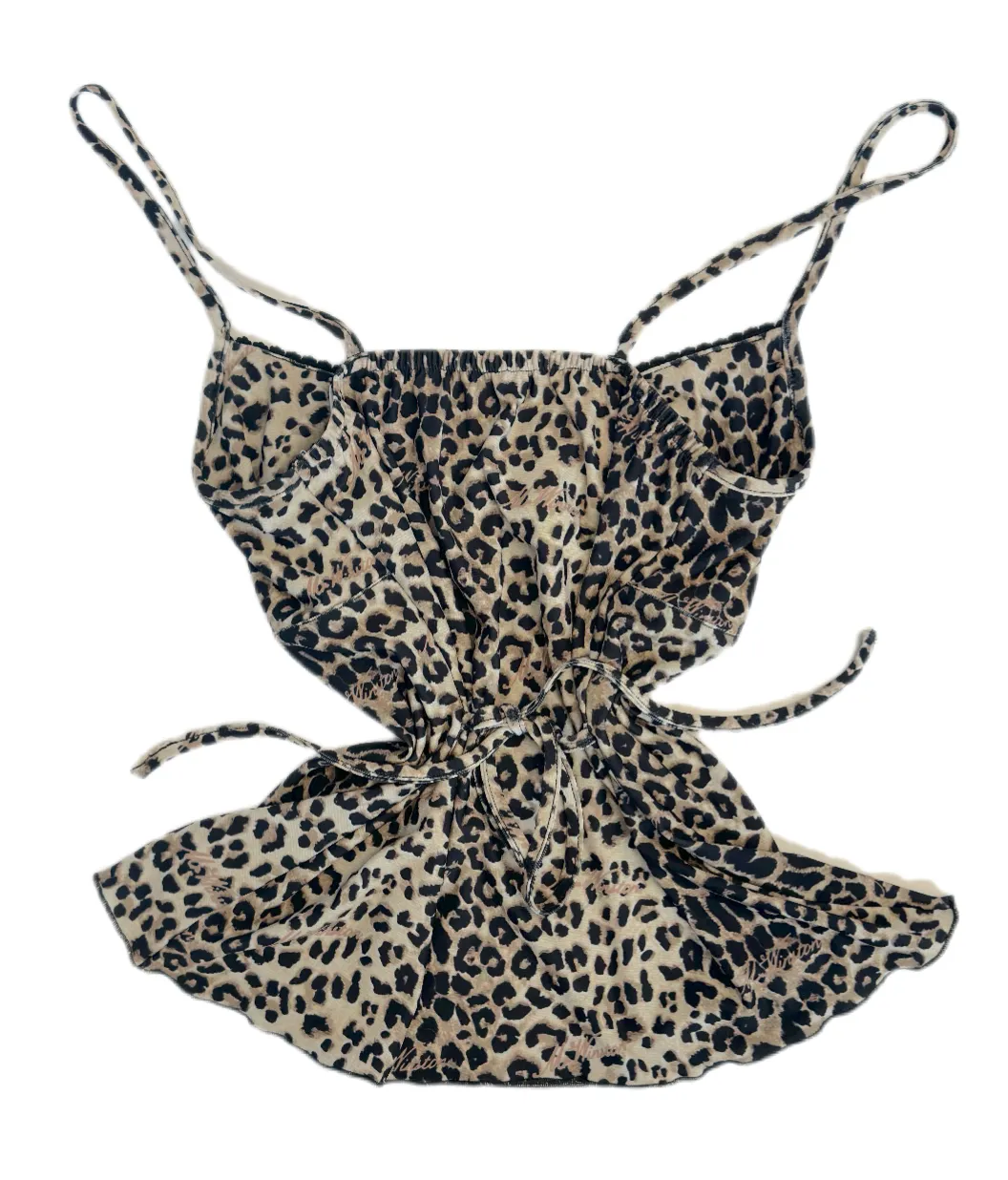Monogram Leopard Cami