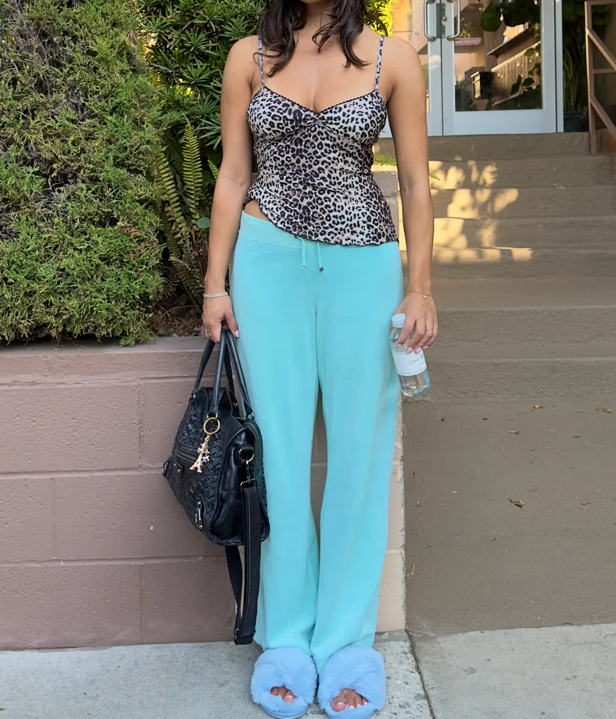 Monogram Leopard Cami