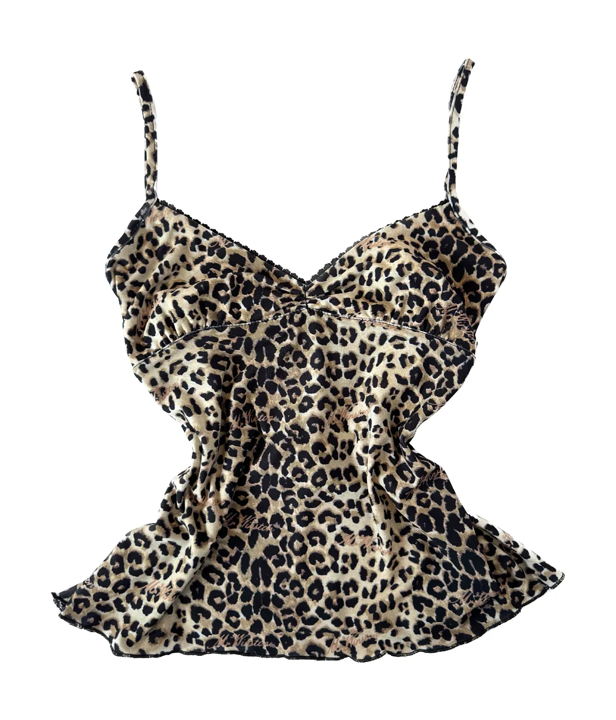 Monogram Leopard Cami